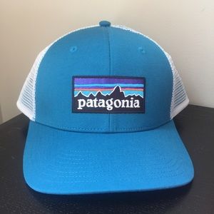 NEW Patagonia Trucker Hat, light blue